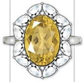 Sterling Silver Semi Mount Ring Setting Round RD Halo围镶mm - Syzjewelry